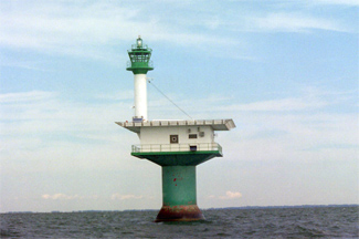 Pelee Passage New Lighthouse, Ontario Canada at