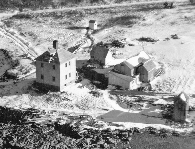 Black Rock Lighthouse, Nova Scotia Canada at