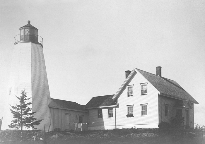 Watercolor Notecards Maine Dice Head Lighthouse Castine 