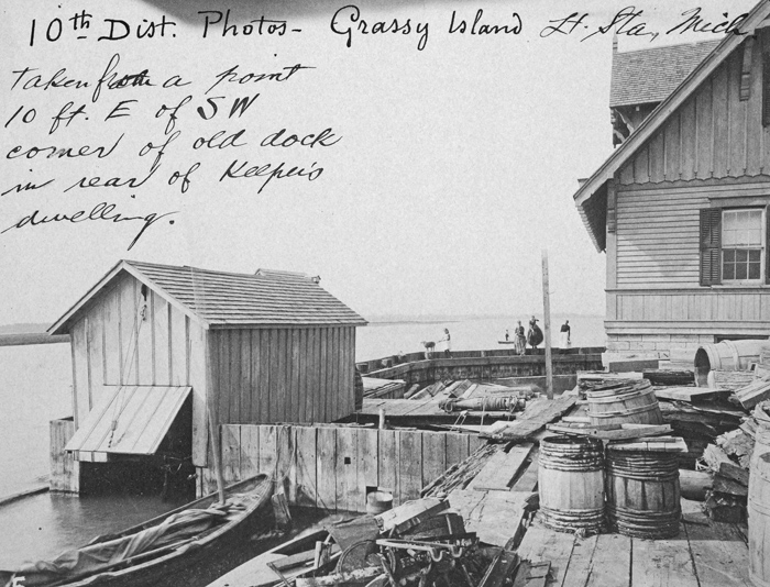 Grassy Island South Range Lighthouse, Michigan at