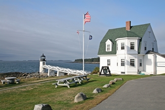 Marshall Point Lighthouse Maine At Lighthousefriends Com