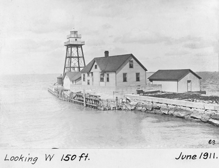 Maumee Bay Straight Channel Range Lighthouse, Ohio at