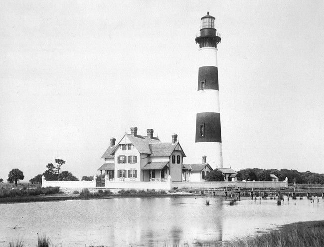 Morris Island Lighthouse - Maritime Watercolors Original Painting