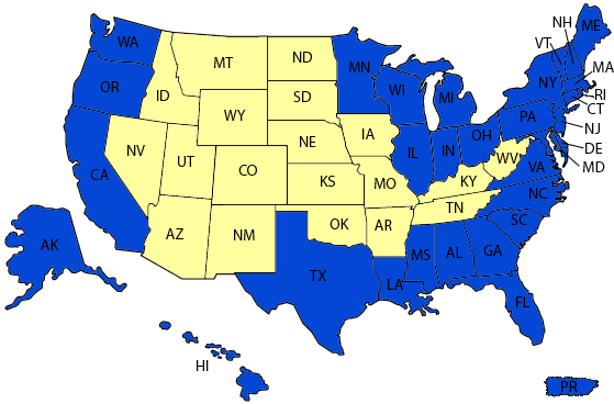 Maps of U.S. Lighthouses