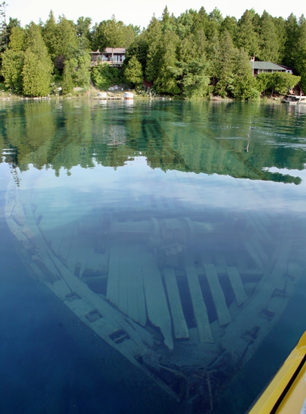 Tobermory Big Tub Lighthouse Ontario Canada At