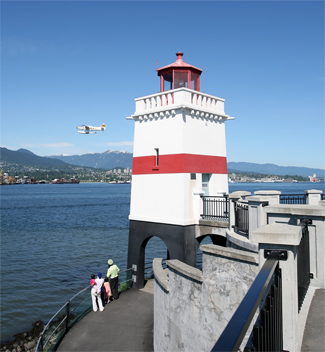 Brockton Point Lighthouse, British Columbia Canada at Lighthousefriends.com