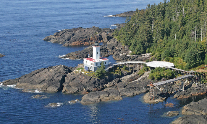 Cape Decision Lighthouse, Alaska at Lighthousefriends.com