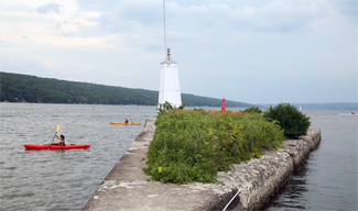 Cayuga Inlet Lighthouse, New York at Lighthousefriends.com