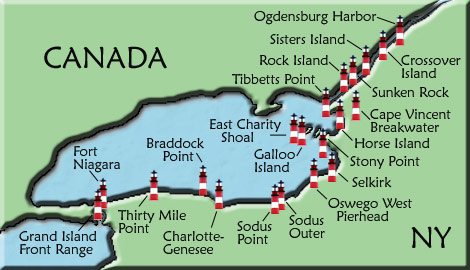 Lake Ontario Map