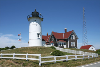 tilstrækkelig Virus ingen forbindelse Nobska Point Lighthouse, Massachusetts at Lighthousefriends.com