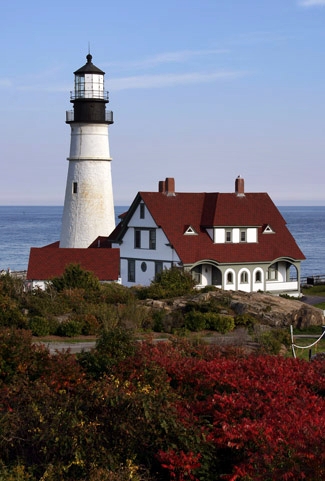Portland Head Lighthouse, Maine at Lighthousefriends.com