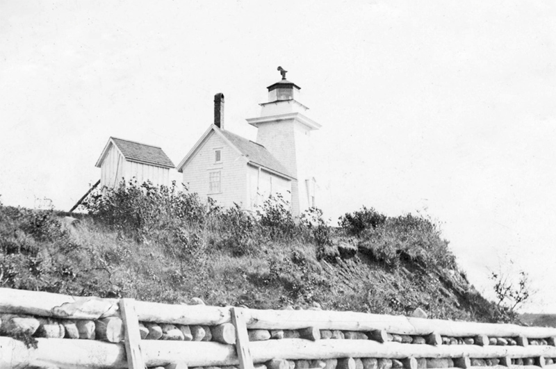 Westhaver Island Lighthouse, Nova Scotia Canada at